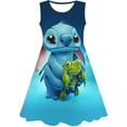 thumbnail image 1 of Stitch boda cumpleaños vestidos para niñas 1-10 años elegante fiesta bautizo vestido niños Disney serie Stich vestido Clothes9T Gao Jinjia LED, 1 of 2