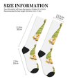 thumbnail image 4 of Sikiie Sunflower Gnomes 1 Pairs Compression Socks for Men and Women 15-20 mmHg Running Support Socks, 4 of 7