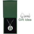 thumbnail image 2 of Earth Therapy Silver Aromatherapy Necklace - Essential Oil Diffuser Pendant, 2 of 7