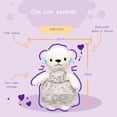 thumbnail image 2 of Peluche en Forma de Osita Sentada con Vestido, 2 of 4