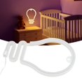 thumbnail image 1 of Bulb Shape Neon Light,Unique Design USB Battery Powered LED Neon Sign Warm Ambience Lighting Lamp for Home Bar Interior Wall Decor Party Wedding Christmas, 1 of 7