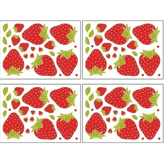 Strawberry Dog Sticker Sheet