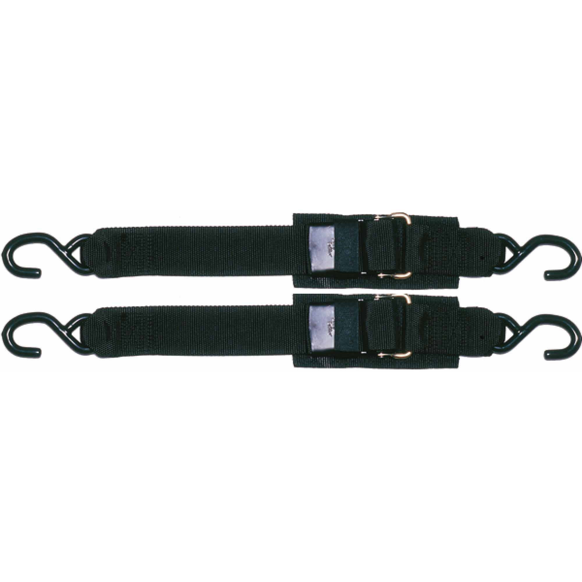 BOAT TRAILER TRANSOM TIE DOWNS 74 60069 6FT PAIR STRAPS TIEDOWNS BOATING PARTS 