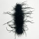 thumbnail image 5 of Pulsera bofetada para niñas, tobillera de felpa, accesorios de plumas para el cabello, banda para manos, hebilla de para , Negro Salvador Pulsera bofetada, 5 of 6