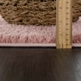 thumbnail image 4 of Hauteloom Judy Living Room, Bedroom Machine Washable Area Rug - Farmhouse - Plush Pile - Pink - 2'2" x 3'9", 4 of 12