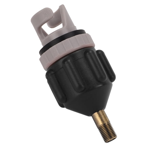 Valve Adapter, Better Using Experience Lightweight Durable Inflatable Boat Accessories Easy Convert for Inflatable Boats for River Rafts Black,Orange