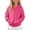 Hot Pink, variant on Cethrio Girls Zip up Hoodies Size 10-12, Casual Long Sleeve School Lightweight Fleece‑Lined Girls Jackets Hot Pink