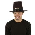 thumbnail image 1 of Thanksgiving Deluxe Pilgrim Adult Costume Hat, 1 of 3