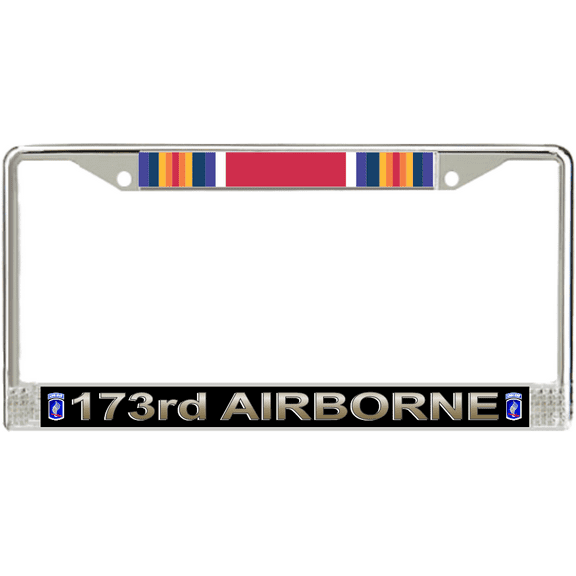 173rd Airborne Brigade WW2 Veteran License Plate Frame