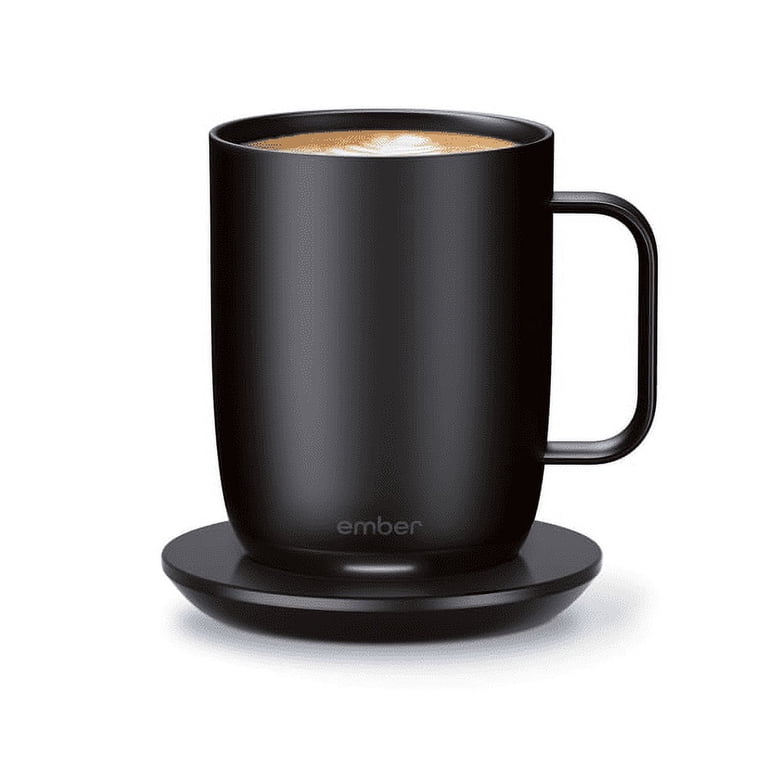 4 pack) Ember Temperature Control Smart Mug 2, 14 oz, Black, Up To