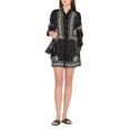 thumbnail image 5 of Pinko Bandana Print Button-Down Shirt With Adjustable Hem (Women's), 5 of 5