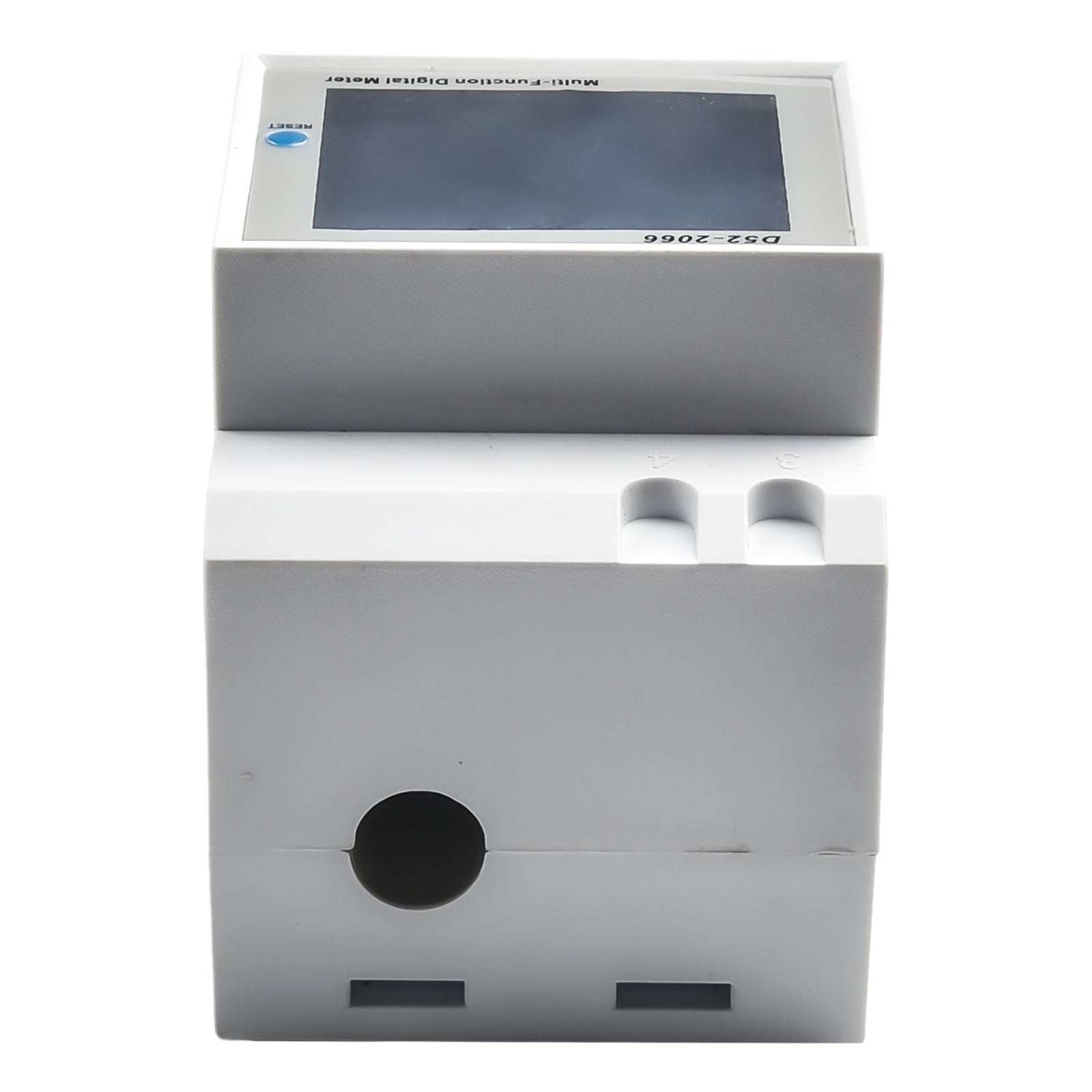 High- for Precision 100A DIN Rail AC Power Meter with Integrated Current Transformer