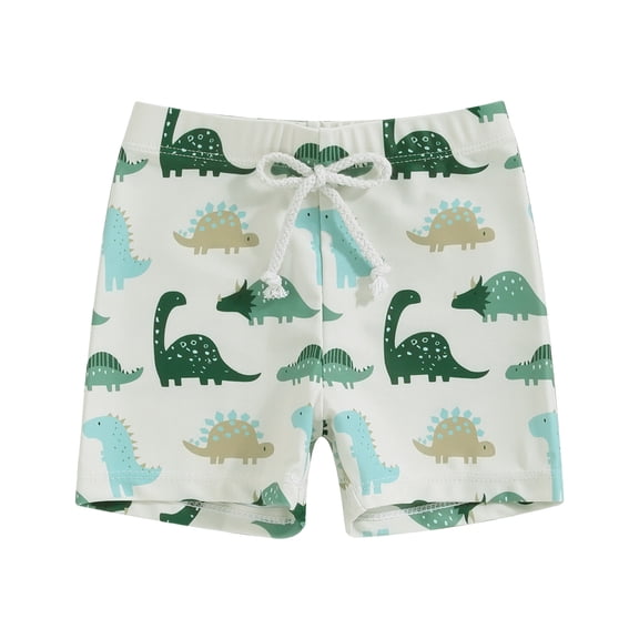 enyan Swim Trunks Hawaiian Bathing Mesh Lining Suit Swimsuits Beach Shorts with Pockets,Light Green,6-12 Months