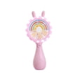 thumbnail image 1 of ICQOVD Desktop Fan Rabbit Shape Handheld Led Fan Usb Three Speed Adjustable Angle Hands-Free Portable Cooling, 1 of 6