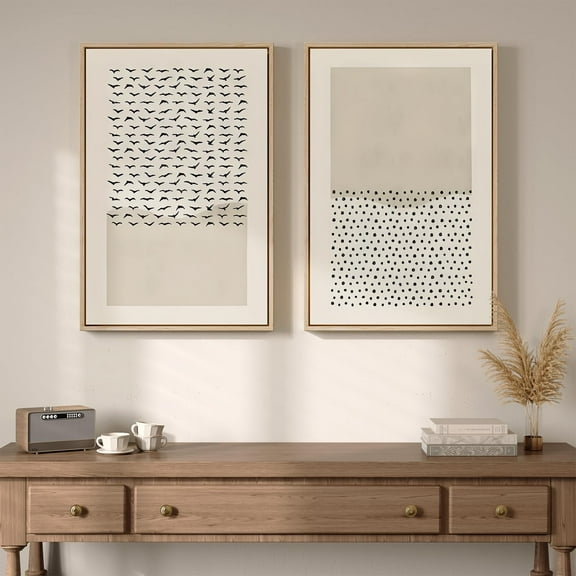 UNFFRAMED Luvia Set of 2 Minimalist Poster, Christian Wall Art Neutral Beige Biblical Prints Abstract Artwork for Living Room Bedroom Office Prayer Room Decor Set 2 Prints 8x12