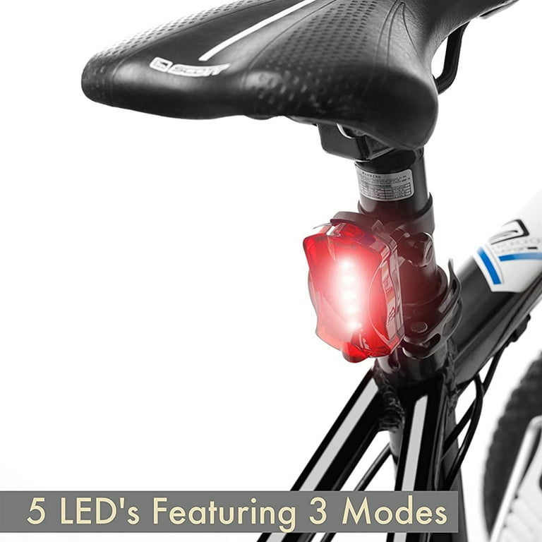 TeamObsidian Bike Light Set Bright Front and Back LED Bicycle Lights for  Night Riding