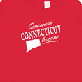 thumbnail image 3 of Inktastic Someone in Connecticut Loves Me Baby Sweatshirt, 3 of 4