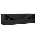 thumbnail image 5 of vidaXL Outdoor Lounge Bed with Cushions Black Poly Rattan, 5 of 5