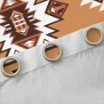 thumbnail image 4 of Homewish Rustic Western Aztec Black Out Curtains,Ancient Boho Tribal Curtains Pack of 2 (42x63 Each),Brown Beige Black Bedroom Curtains For Men Women,Breathable Home Decor, 4 of 6