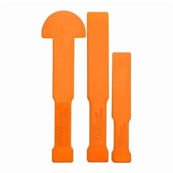 Multi-Wedge Pry Bar Kit, Polyethylene,3 pcs. 3400
