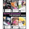 thumbnail image 3 of 2 en 1 Mini Aspiradora de Mano | 9000Pa Aspirador de Coche y Plumero de Aire Sin Cable Potente | USB Rechargeable | Aspiradora Inalámbrica de 3 Velocidades con 2 Filtros Lavable para Hogar Oficina PC, 3 of 5
