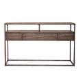 thumbnail image 3 of Liberty Furniture Jamestown Sofa Table Open Shelf Storage Drawer - Brown, 3 of 12