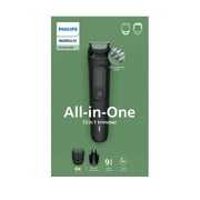 Philips Norelco All-In-One 3000 Series 13 In 1 Trimmer, Beard Styler & MenS Hair Clipper, 9 Length Settings & Self-Sharpening Skin-Friendly Blades, MG3919/50