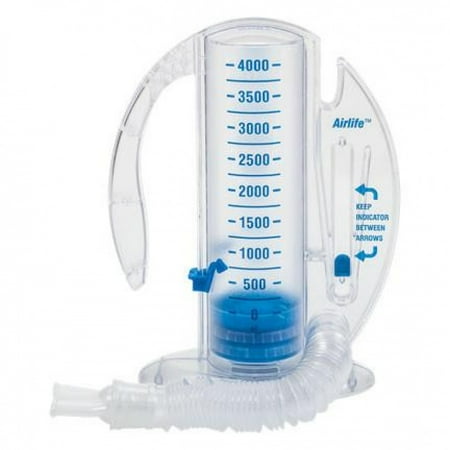 CareFusion AirLife Volumetric Incentive Spirometer with One-Way Valve ...