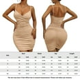 thumbnail image 2 of Robe Mini Dos Nu pour Femmes Robe Courte Sans Manches Ajustée Tenue de Vacances, 2 of 7