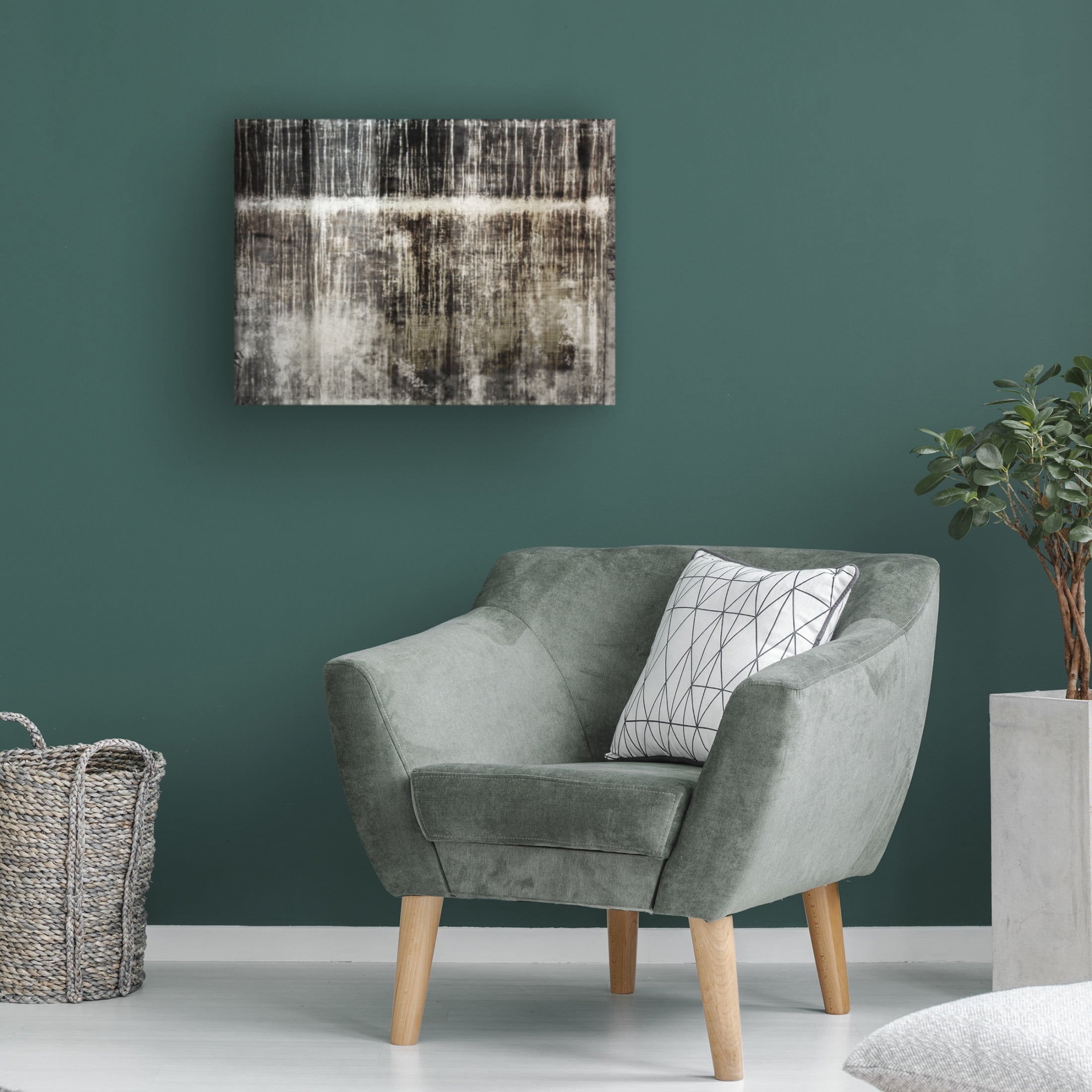 Canvas Wall Art - Sasha 'Linear Evolution' Wall Art for Living Room, Bedroom, or Office Décor by Trademark Fine Art - 32 x 24 Inches