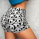 thumbnail image 4 of Balery Cute Panda Pantalones cortos de entrenamiento estampados para mujer, sin costuras, ajustados, para gimnasio, yoga, correr, deportes, ejercicio activo, fitness.-XX-Large, 4 of 8