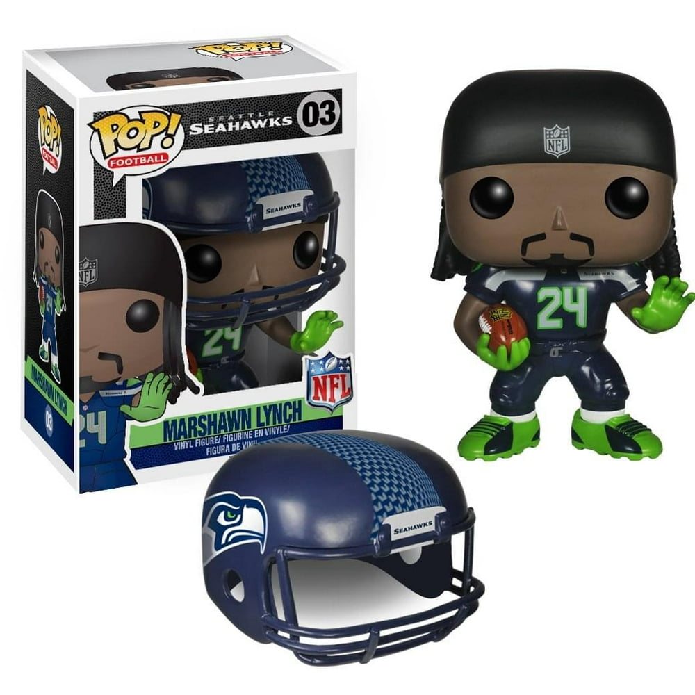 Funko Pop! NFL Wave 1 Vinyl Figure, Marshawn Lynch - Walmart.com - Walmart.com