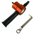 thumbnail image 6 of Techinal Double Head Sheet Metal Nibbler Saw Cutter 360 Degree Adjustable Drill Attachment with Extra Punch Free Cutting Tool, 6 of 10