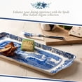 thumbnail image 5 of Spode Blue Italian Sandwich Tray, Serving Platter for Tea Sandwiches, Desserts, and Appetizers, Porcelain, Measures 13-Inches, Dishwasher Safe (Blue/White), 5 of 7