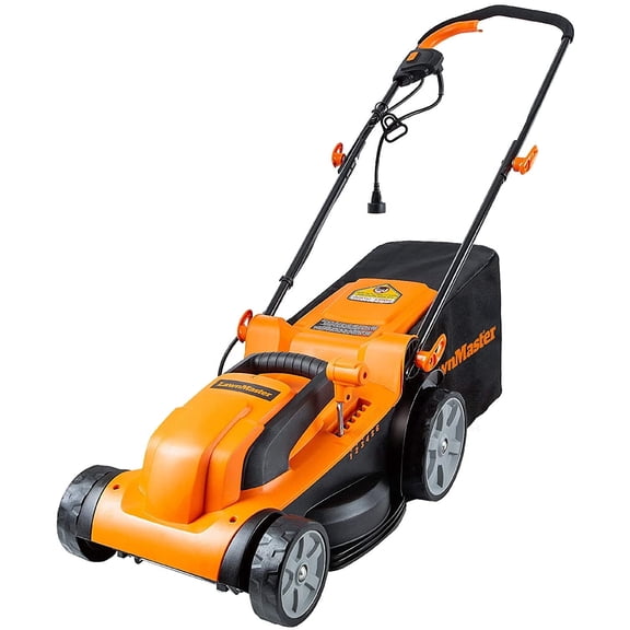 LawnMaster MEB1114K Electric Corded Lawn Mower 14-Inch 10AMP