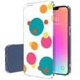 thumbnail image 1 of TalkingCase Slim Case for Apple iPhone 14, Slim Thin Gel Tpu Cover, Color Polka Dots Print, Light Weight, Flexible, Soft, Anti-Scratch, Printed in USA, 1 of 7