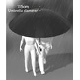 thumbnail image 2 of Large Stick Umbrella With Leather Hook Handle 45 Inch - Automatic Open Classic Golf Umbrellas Windproof 24 Ribs - Curved Handle Business Umbrella Cane for Gentlemen red, 2 of 7