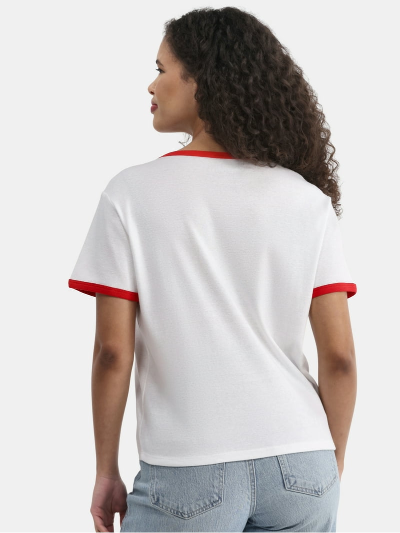 Cactus and Pearl Women's Lil Firecracker Graphic Tee with Short