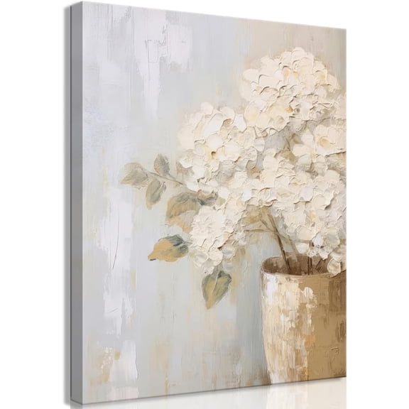 Framed Large Tree of Life Canvas Wall Art for Living Room, Abstract paintings for bedroom, Blue White Tree Pictures Prints, Modern Wall Decor for Yoga Room Office, Artwork Decoration – 16x24 in
