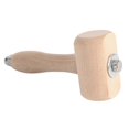 thumbnail image 2 of 4X Wooden Mallet Leathercraft Carving Hammer Sew Leather Tool Kit (Wooden), 2 of 5
