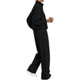 thumbnail image 4 of successthop Sweatsuits for Women with Zipper 2 Piece Long Sleeve Sweatshirt Fleece Sweatpant Solid Tracksuit with Pocket, 4 of 6