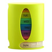 7PCS Pill Case Portable Weekly Large Capacity Pill Organizer Pill Storage Case