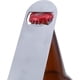 thumbnail image 3 of Juego de 10 abridores de botellas planos de acero inoxidable con mango revestido de plata, 3 of 4
