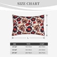 thumbnail image 3 of Fotbe record lips Skull Pillow Cases - Envelope Closure - Luxury, Extra Soft, Cooling Pillow Covers - Wrinkle, Fade, Stain Resistant-16"x24", 3 of 8