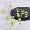 thumbnail image 5 of U8MO 10pcs YellowGreen Polymer Clay Resin Cup Pendants Wine Glass Charms 18~18.5mm, 5 of 8