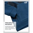 thumbnail image 4 of Sudadera con capucha PUMA Performance Fleece para niños, color azul, tallas 10-12, 4 of 7
