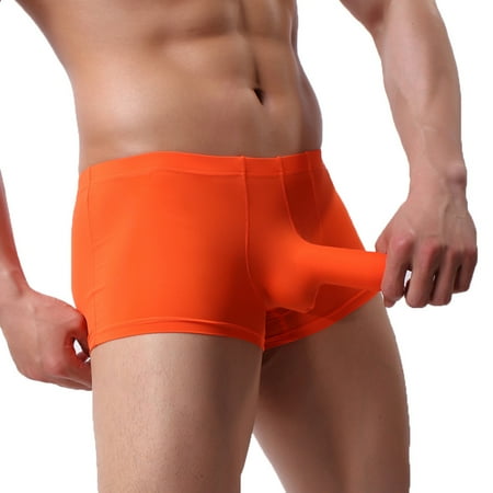 

Panties For Men New Ice-Threaded Breathable Nose Underwear