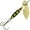 Gold, variant on Panther Martin PMWSR_15_G WillowStrike Regular Spinners Fishing Lure - Gold - 15 (1/2 oz)
