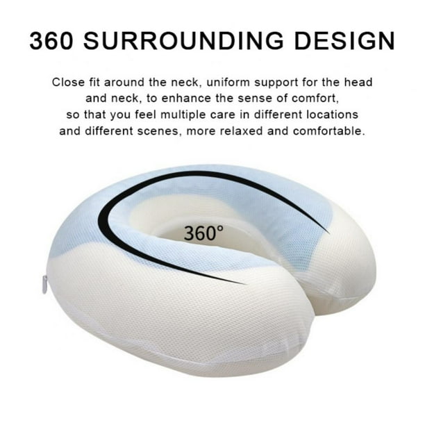 Cool gel memory foam travel shop pillow