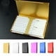 thumbnail image 5 of Titular de la caja de cigarrillos Aleación de aluminio Tapa rígida abierta Caja de contenedor de almacenamiento de cigarrillos extra delgada Methold HA0788-04, 5 of 6